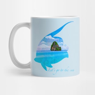 Let’s go to the sea Mug